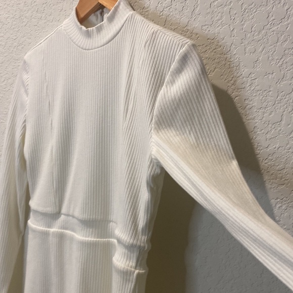LANI the Label Mock Turtle Neck Long Sleeve Fitted Dress - Picture 3 of 11
